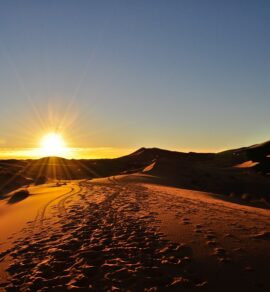 Camel Trek for sunrise & sunset in Merzouga desert